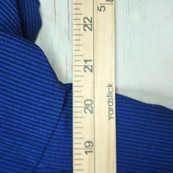 Savile Row Brixton Navy Blue Two Button Peak Lapel Jacket, Men's 40L NWT - Picture 15 of 16